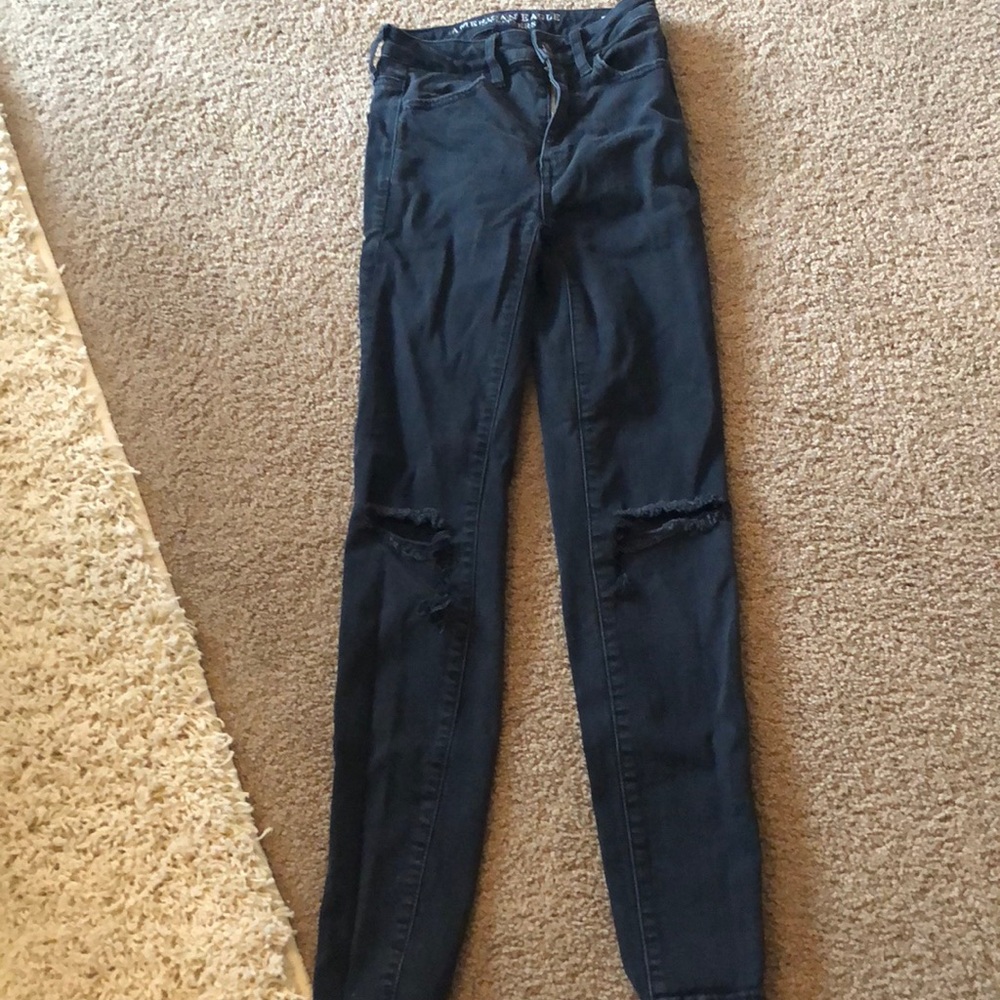 American Eagle super hi-rise jegging